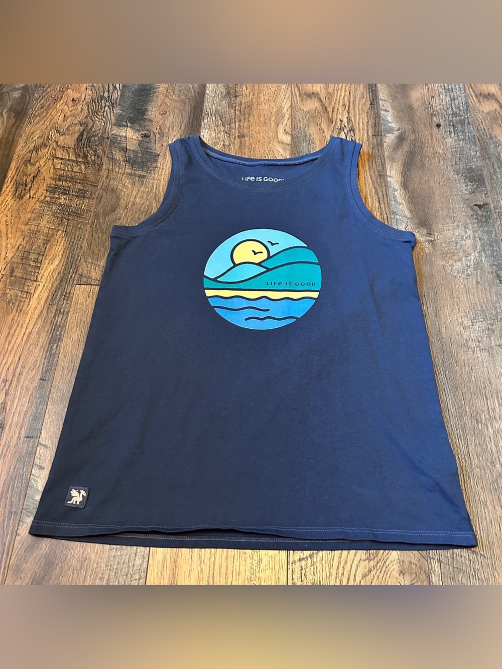 ~*~ Life Is Good Women’s Coastal Livin Crusher Tank M ~*~